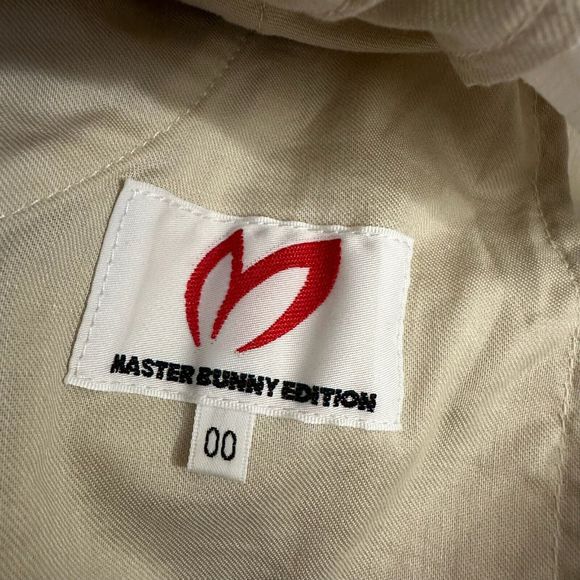 MASTER BUNNY EDITION Womens White Golf Skinny Khaki Pants JAPAN MADE - Picture 11 of 15